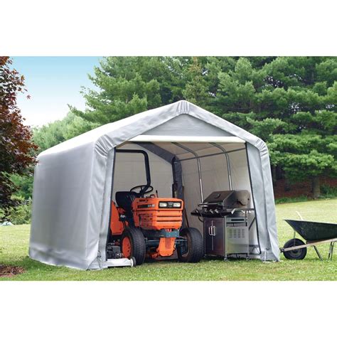 shelterlogic 8 x 8 shed-in-a-box all season steel|shelterlogic 8x8x8 replacement cover.